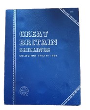 Empty Whitman Folder Shillings
