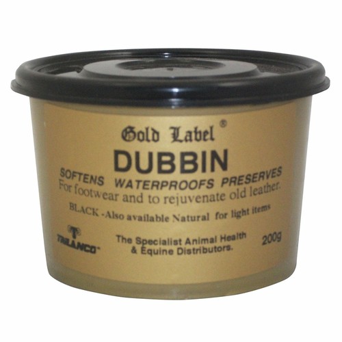 Gold label dubbin leather - dubbin, care