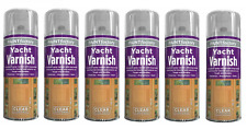 6x 250ml Clear Yacht Varnish