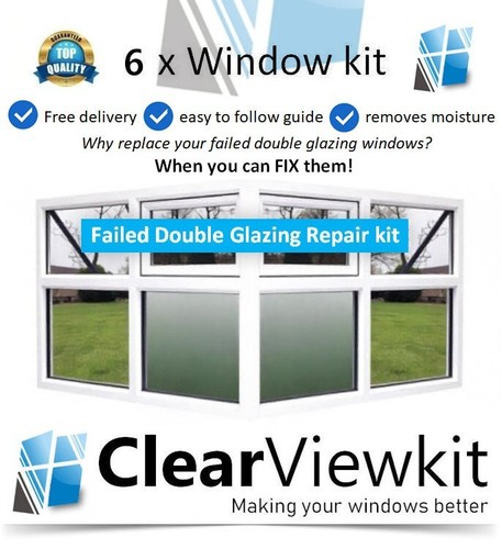Failed seal double glazing - double,