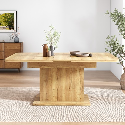 Extendable dining table - extendable,