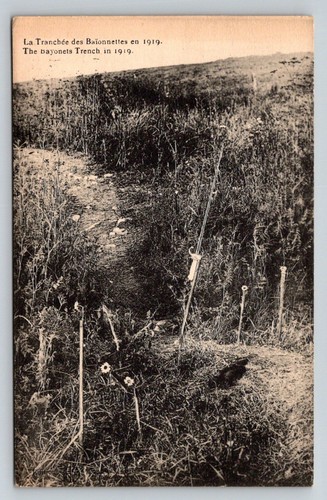 Ww1 the bayonets trench - the,