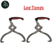 2X Log Tongs with TPR Handle