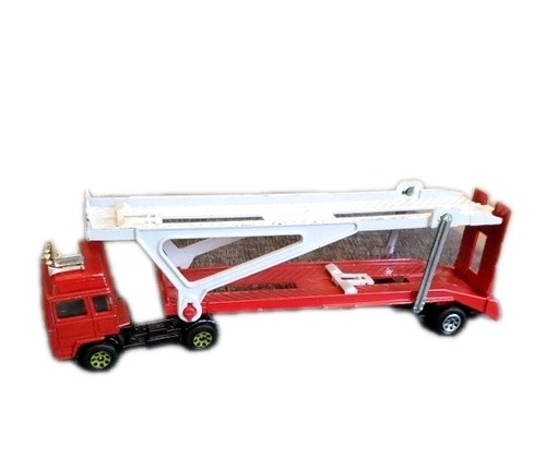 Corgi red volvo truck car - red,