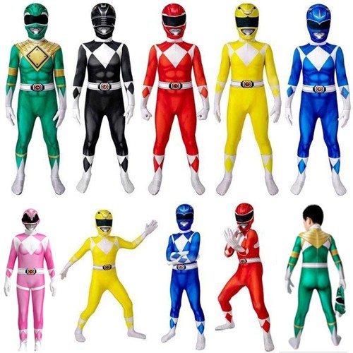 Kids power cosplay rangers - kids,