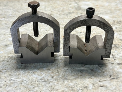 Engineers vee blocks - vee, and
