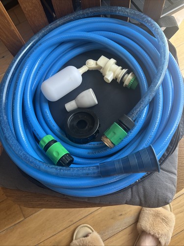 Aqua roll hose with float - aqua,
