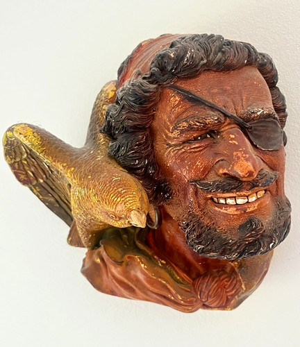 Bosson pirate head - pirate, wall