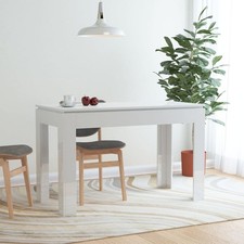 Dining Table High Gloss White