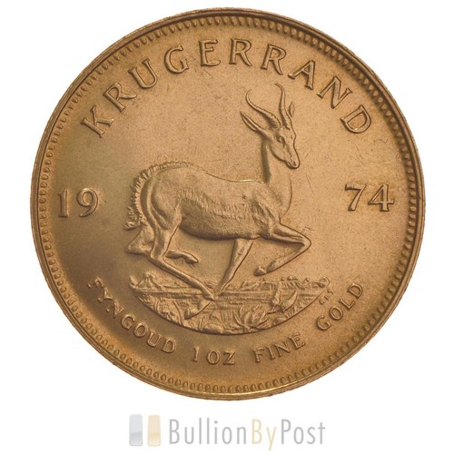 1974 krugerrand gold coin - gold, 1oz