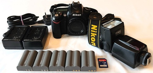 Nikon d90 dslr - dslr,, boxed,
