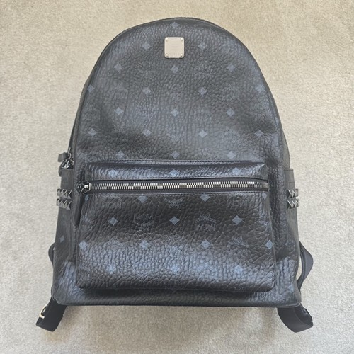 Mcm mens backpack with - backpack, studs