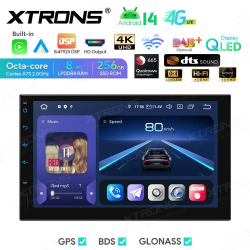 Xtrons double din - double, 7"