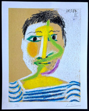 Pablo Picasso Lithograph COA