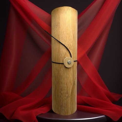Round wooden wine - wooden, gift