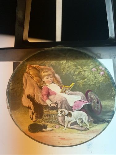 Magic lantern victorian glass - magic,