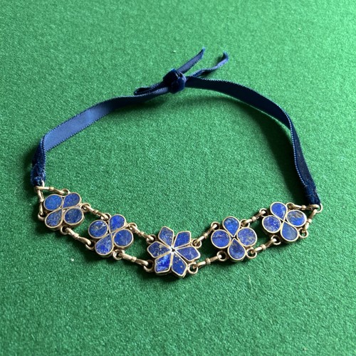 Vintage lapis lazuli white - lapis, on