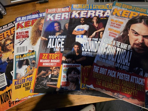 Kerrang magazine bundle - magazine, 5