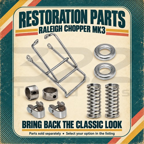 Sissy bar clamps cups springs - bar,