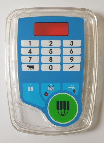 Milk meter lid and keypad - meter,
