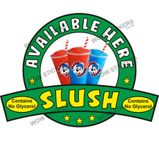 No Glycerol Slush Available
