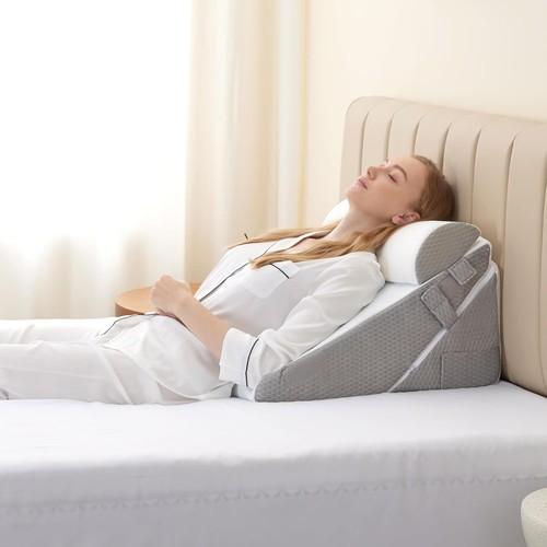 Bed wedge pillow support - pillow,