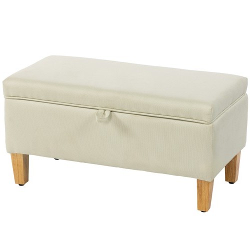 Homcom linen storage - homcom, ottoman