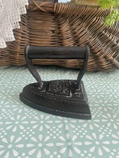 ANTIQUE CAST IRON SALTER #5 IRON FLAT PRESS VICTORIAN HEAVY METAL LAUNDRY TOOL