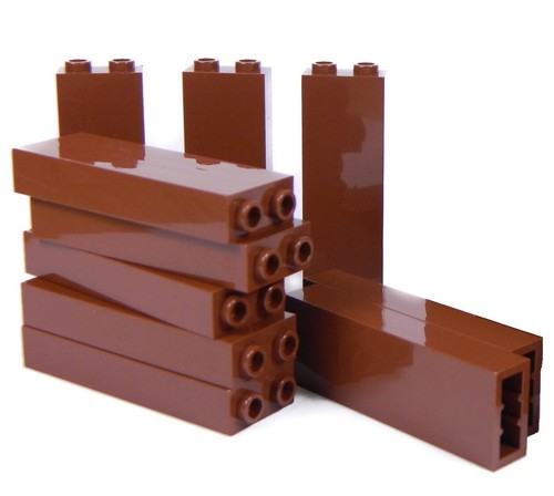Lego bricks 1x2x5 - 1x2x5, 10)
