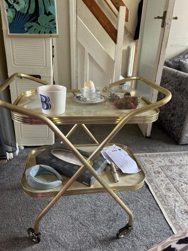 Vintage gold two tier - vintage,