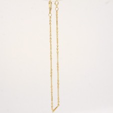 Antique 18ct Hallmarked Gold Pocket Watch Albert Chain 14 Inch Yellow Gold Gift