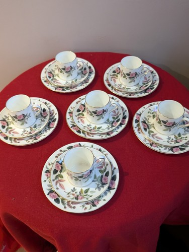 Wedgwood china hathaway rose - 6,