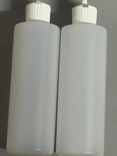 Empty Plastic Cylinder Bottle