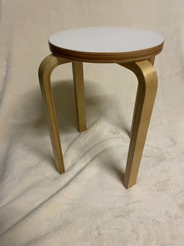 Bentwood birch stool - bentwood, –
