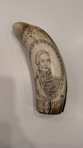 Scrimshaw resin reproduction - scrimshaw,