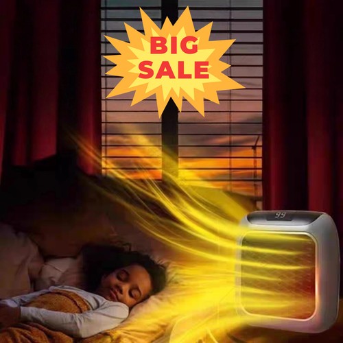 Mini heater fan wall plug - mini,