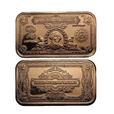 1oz $1 Black Eagle Banknote