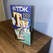 TDK TV180 - 3 Hours BLANK VHS