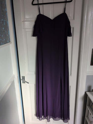 Ever pretty purple long dress - long,