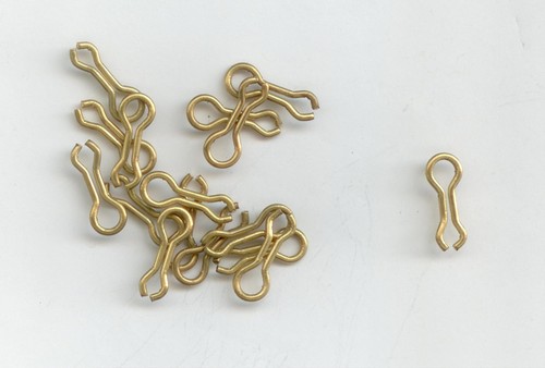 Brass sinker wire eye - brass,