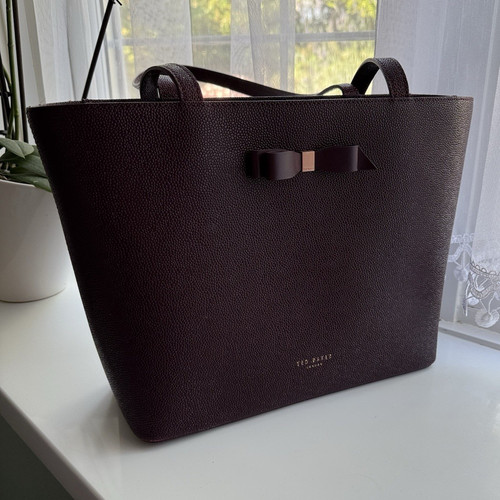 Ted baker burgundy - baker, pebbled