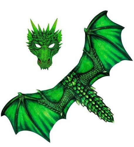 Dragon wings mask - &,