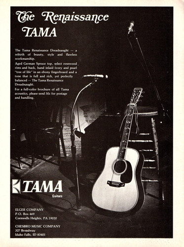 Vtg 1970s tama - 1970s, renaissance