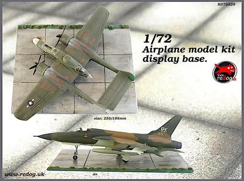 Redog concrete airplane - 1:72,