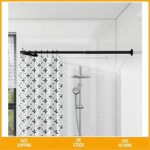 Curved shaped shower curtain - l,