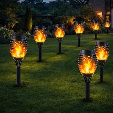 Solar Garden Lights 8 Pack LED