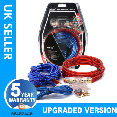 1500w car audio - gauge, cable