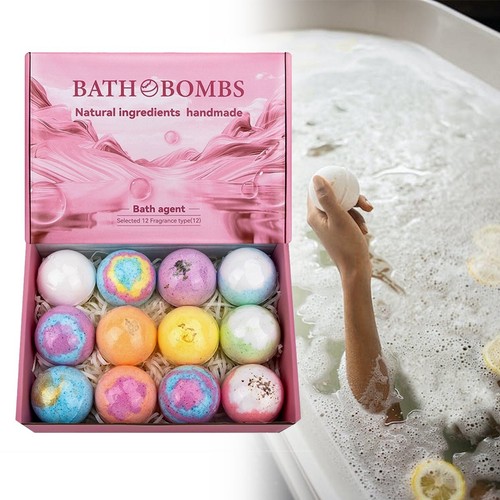 Bath bombs gift set - x,