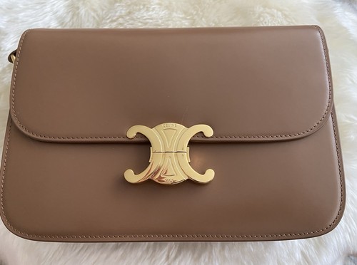 Celine classified triomphe tan - triomphe,