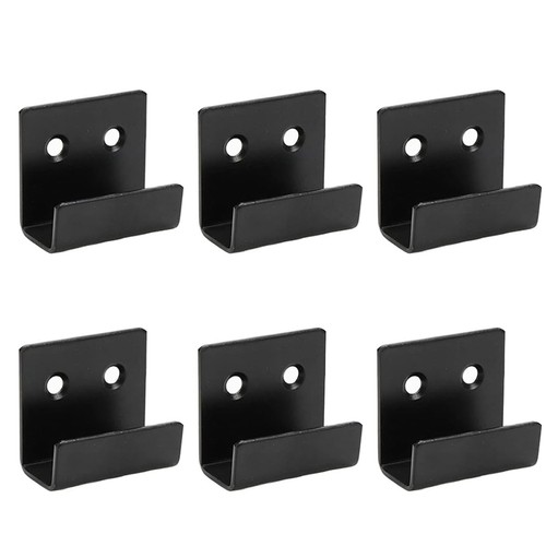 Shaped brackets flat - 6x, u